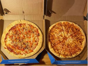 It's Time To Put Curiosity To Bed And Find Out Which One Reigns Supreme: Domino's Vegan Margherita OR Their Classic Cheese and Tomato?