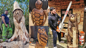 Trading the Pen for a Chainsaw: Being a Northern Woodcarver