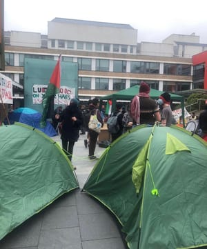 Lancaster University's Students' Union Responds to Pro-Palestine Encampment in Alexandra Square